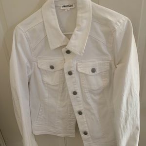 White denim jacket size Medium by Westport